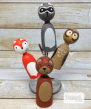 Forest Animal Finger Puppets