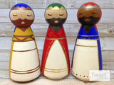 The Regal Nativity Peg Doll Set